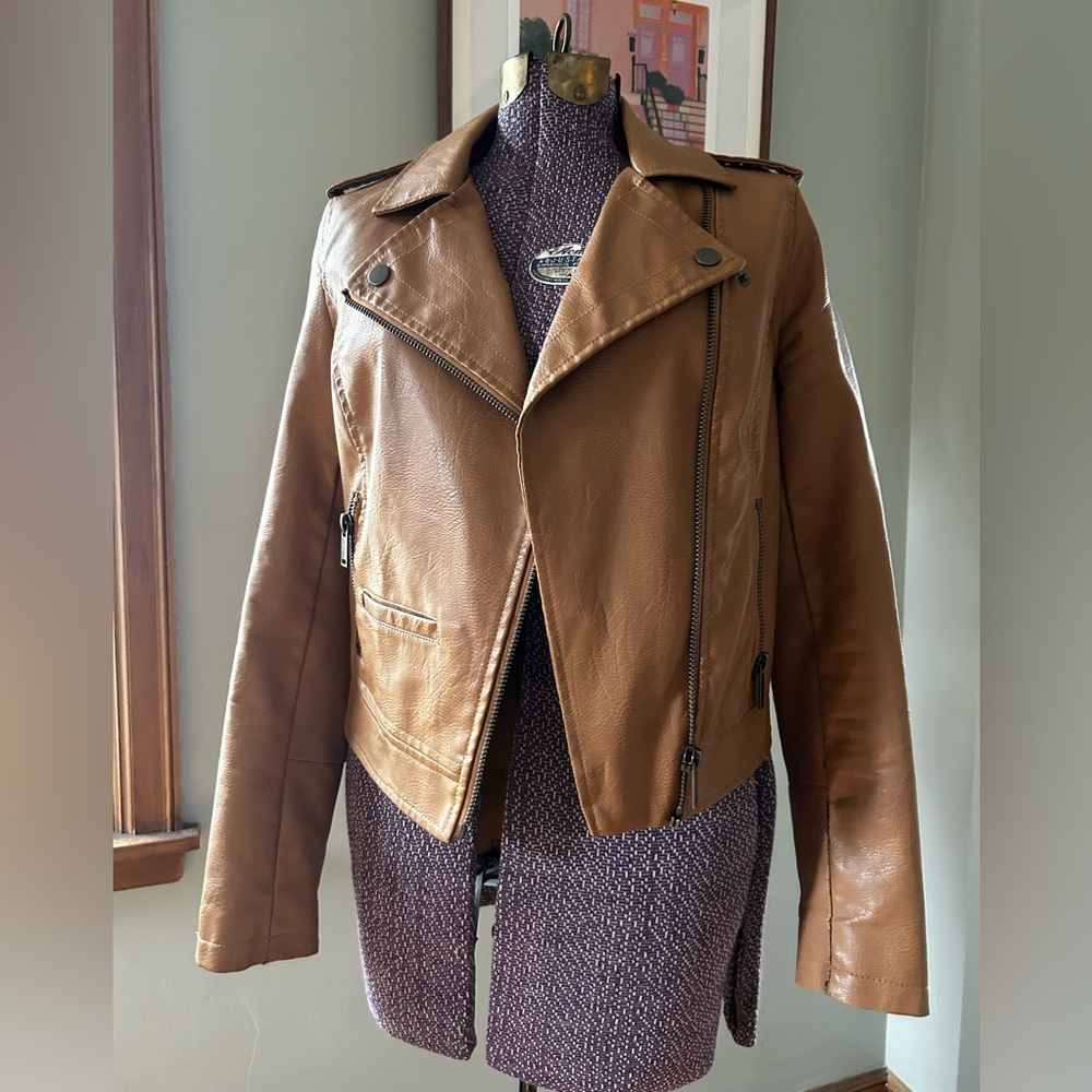 Women’s Faux leather jacket size XS